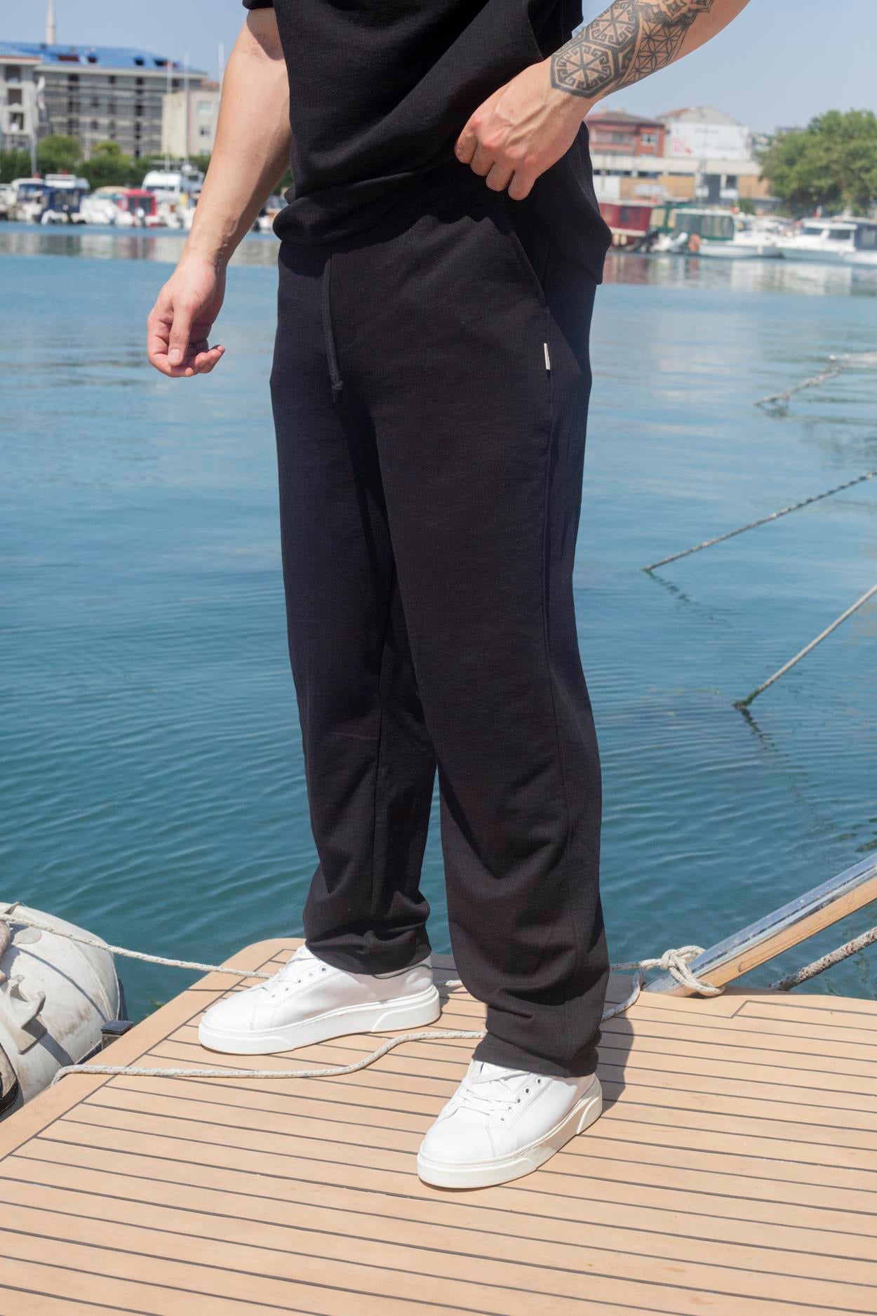 Rahat Kalıp Polo T-Shirt/Jogger Takım (TKS26)