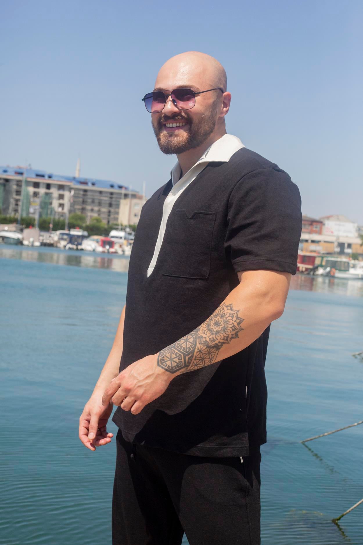 Rahat Kalıp Polo T-Shirt/Jogger Takım (TKS26)
