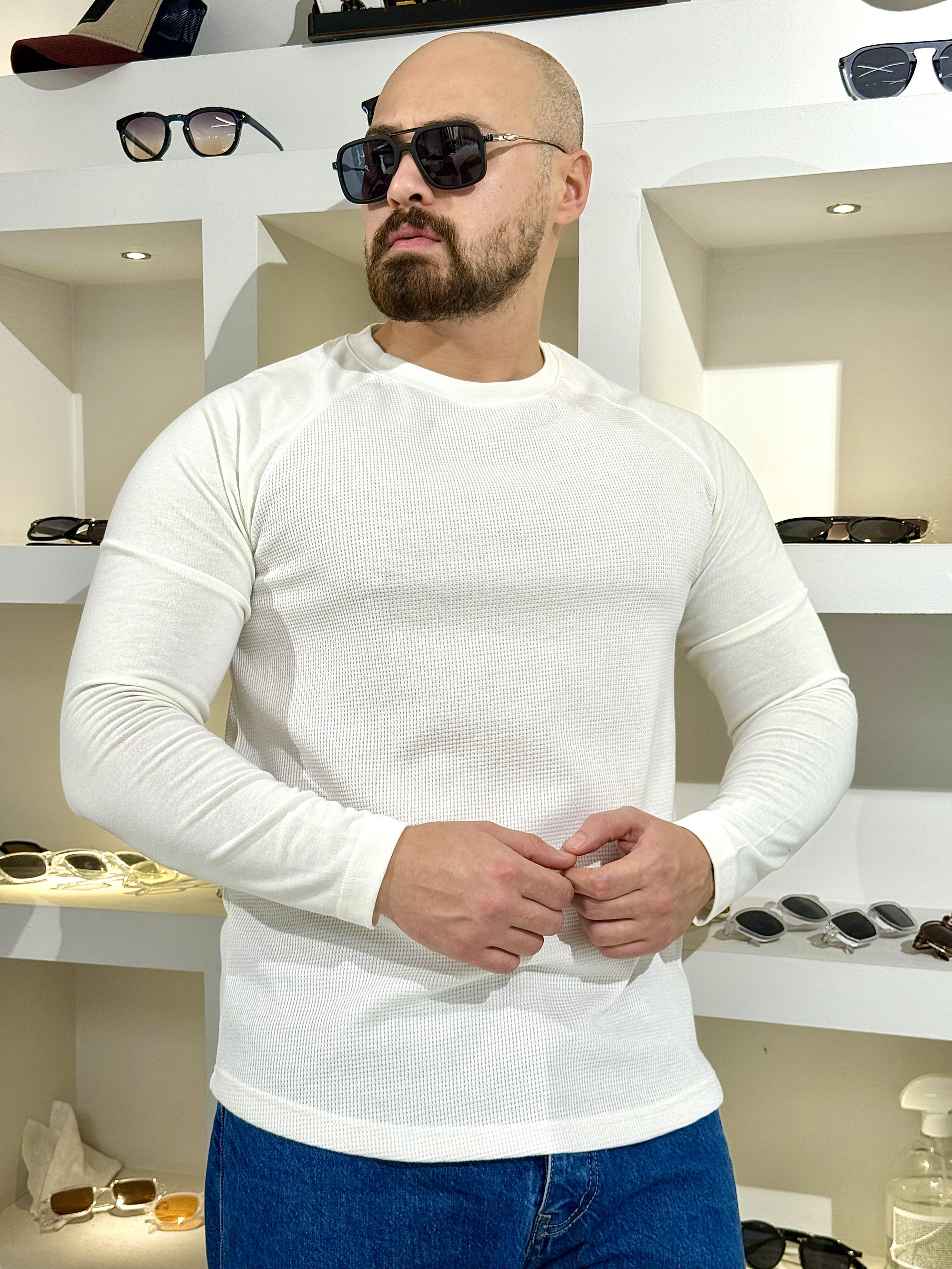 Reglan Kol Slim Fit Sweatshirt (SVTB63)