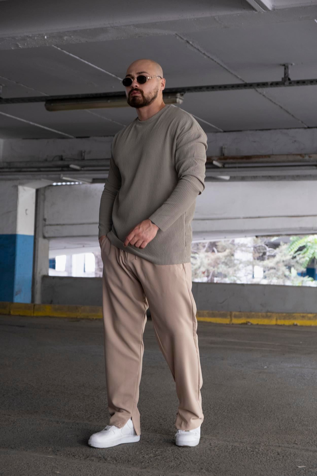 Regular Fit Ottoman Kumaş Sweatshirt (SVTY07)