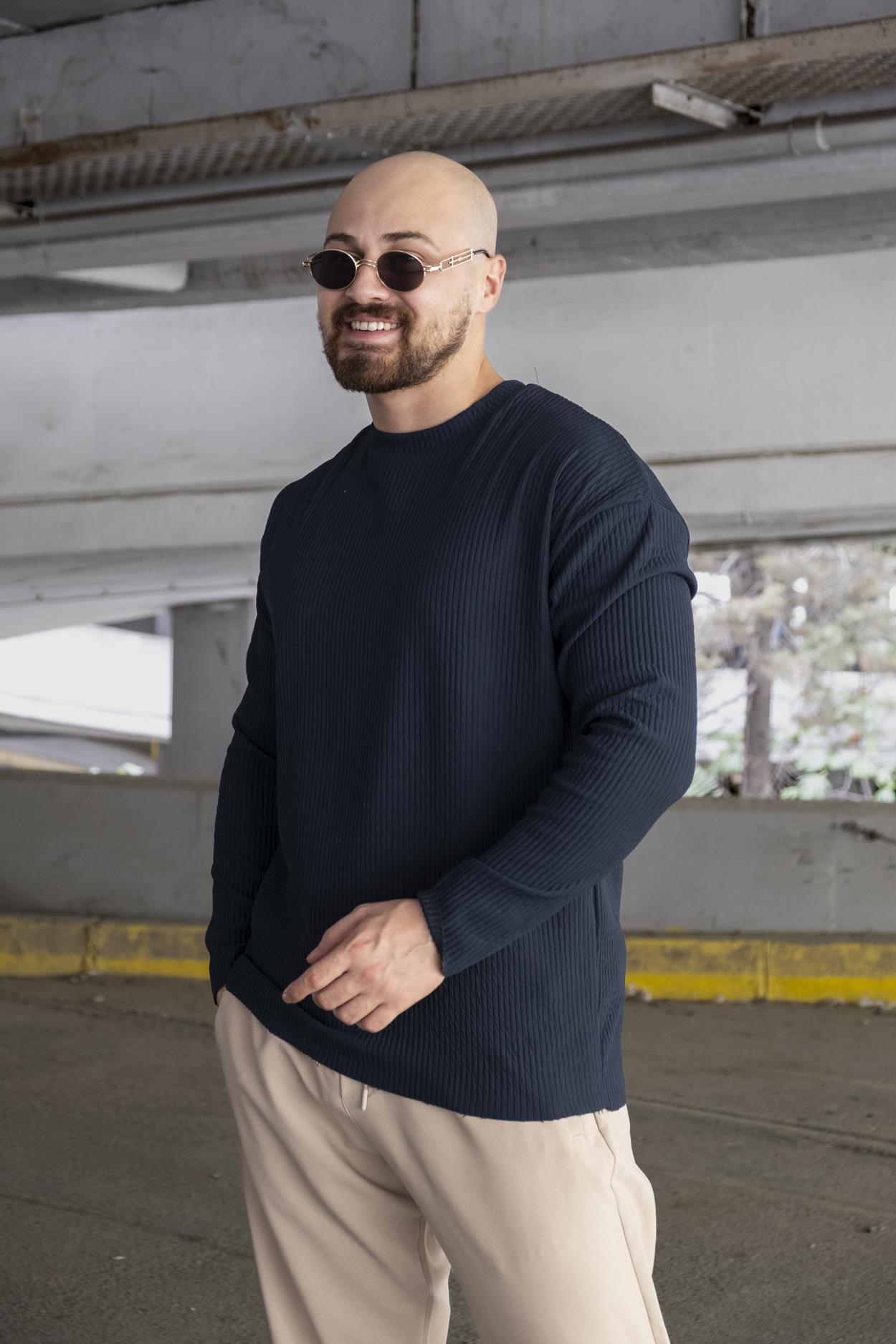 Regular Fit Ottoman Kumaş Sweatshirt (SVTL07)