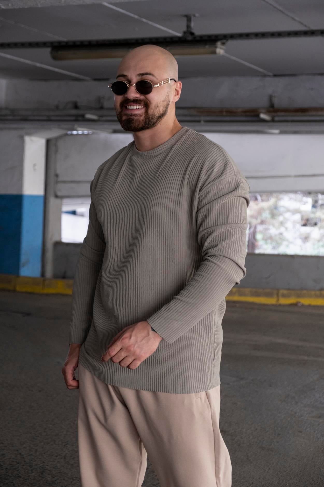 Regular Fit Ottoman Kumaş Sweatshirt (SVTY07)