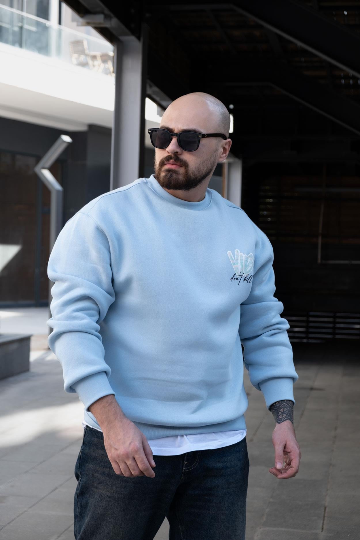 Sırt Detaylı Oversize Sweatshirt (SVTM29)