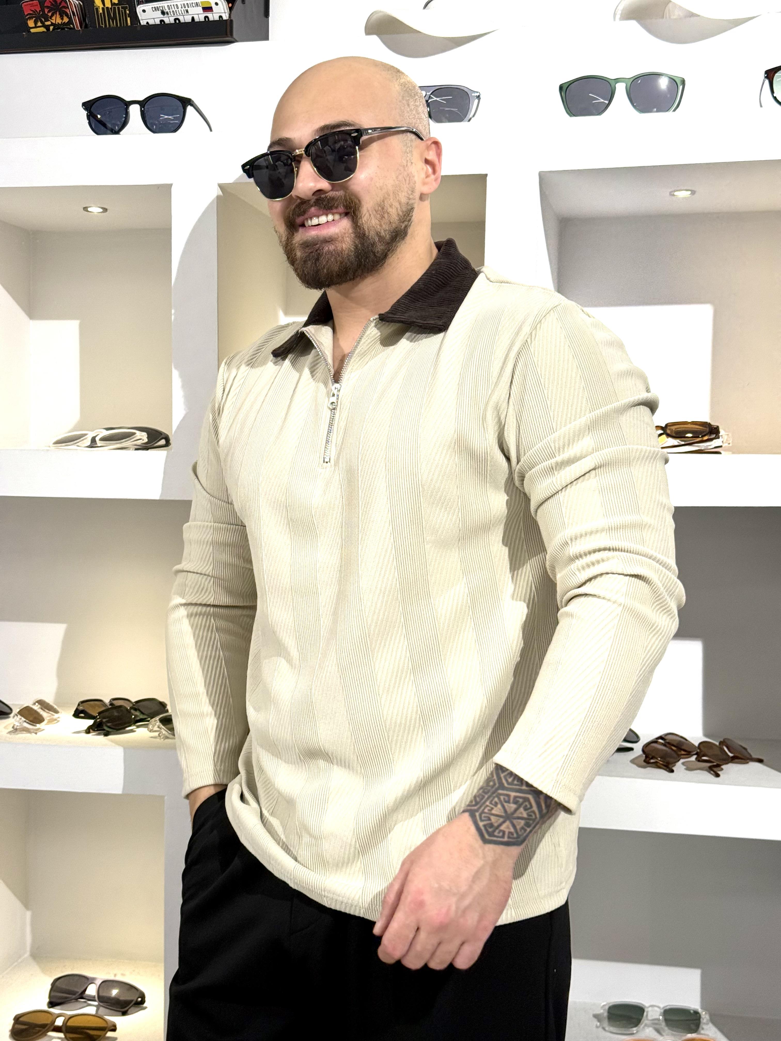 Slim Fit Fermuar Detaylı Kampanyalı Sweatshirt (SVTKR74)