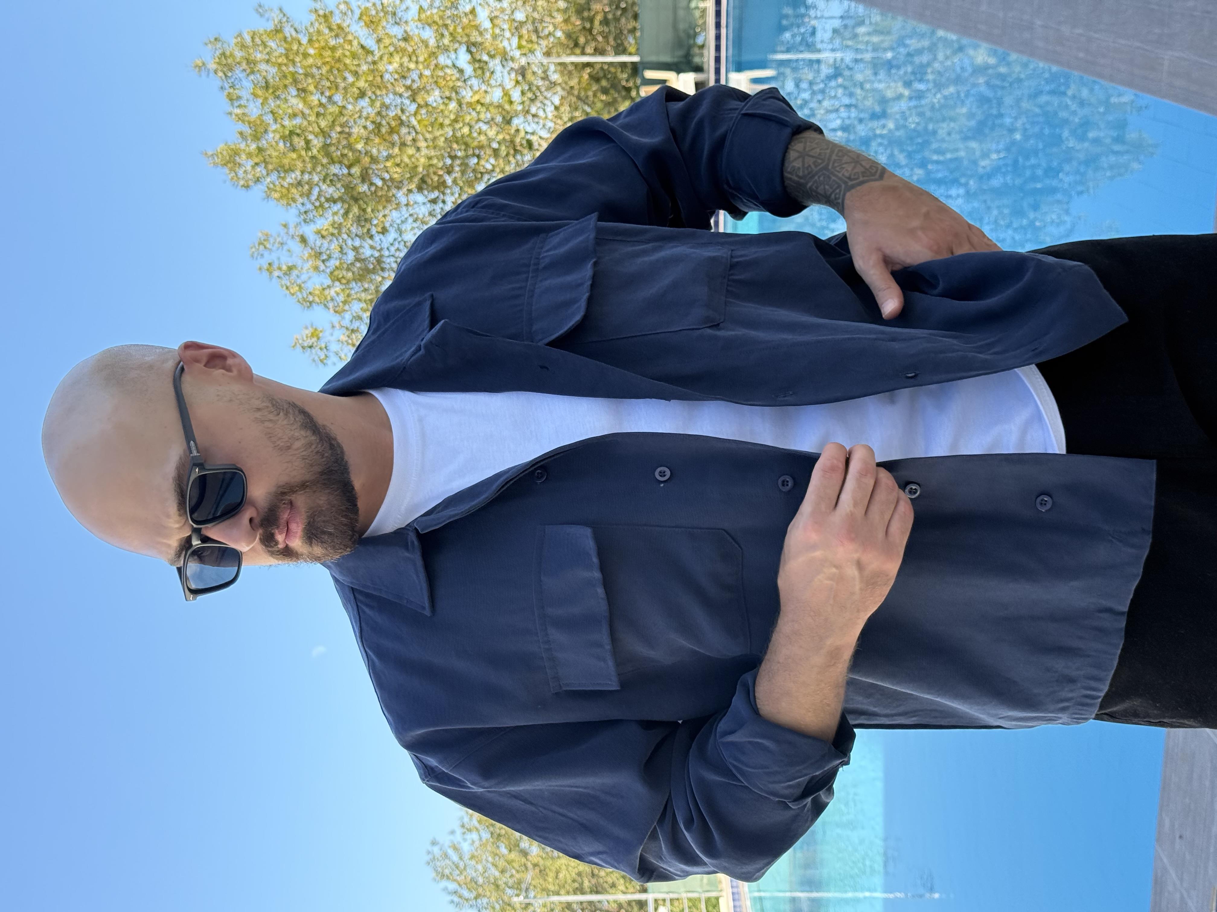 Tensel Kumaş Rahat Kalıp Gömlek (GML43)