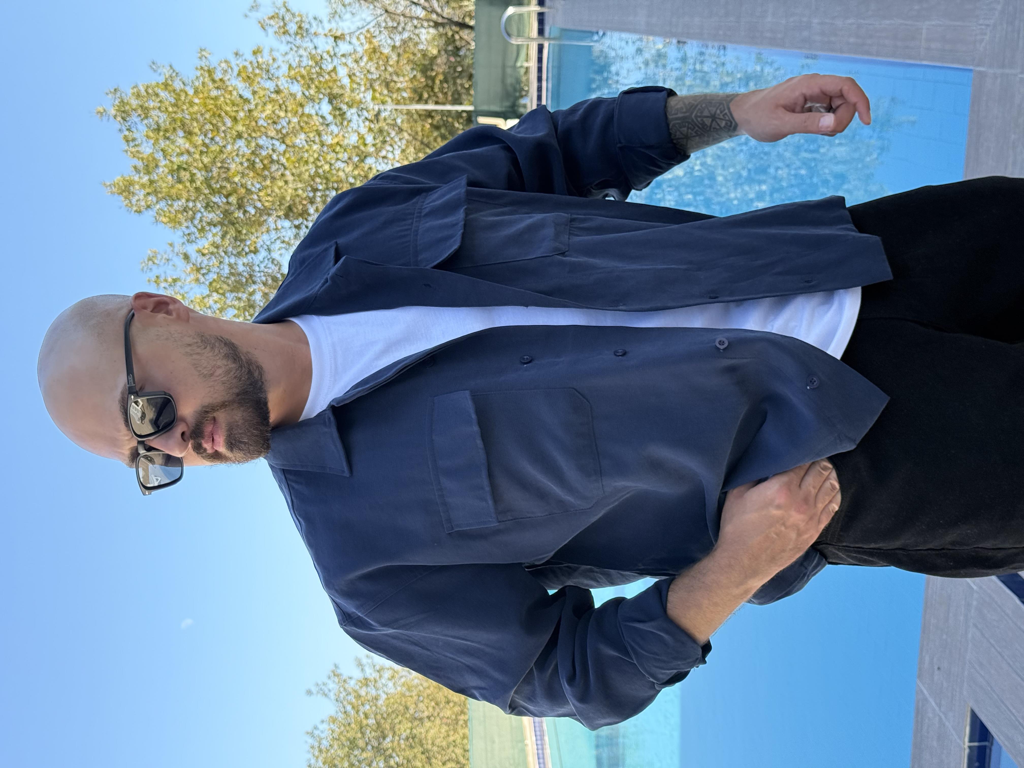 Tensel Kumaş Rahat Kalıp Gömlek (GML43)
