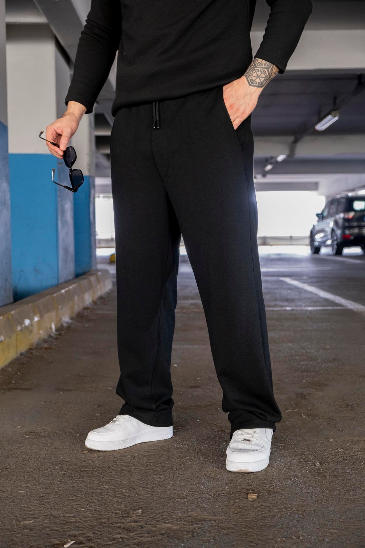 Triko Kumaş Polo Yaka Sweat/Jogger Takım (TKS01)
