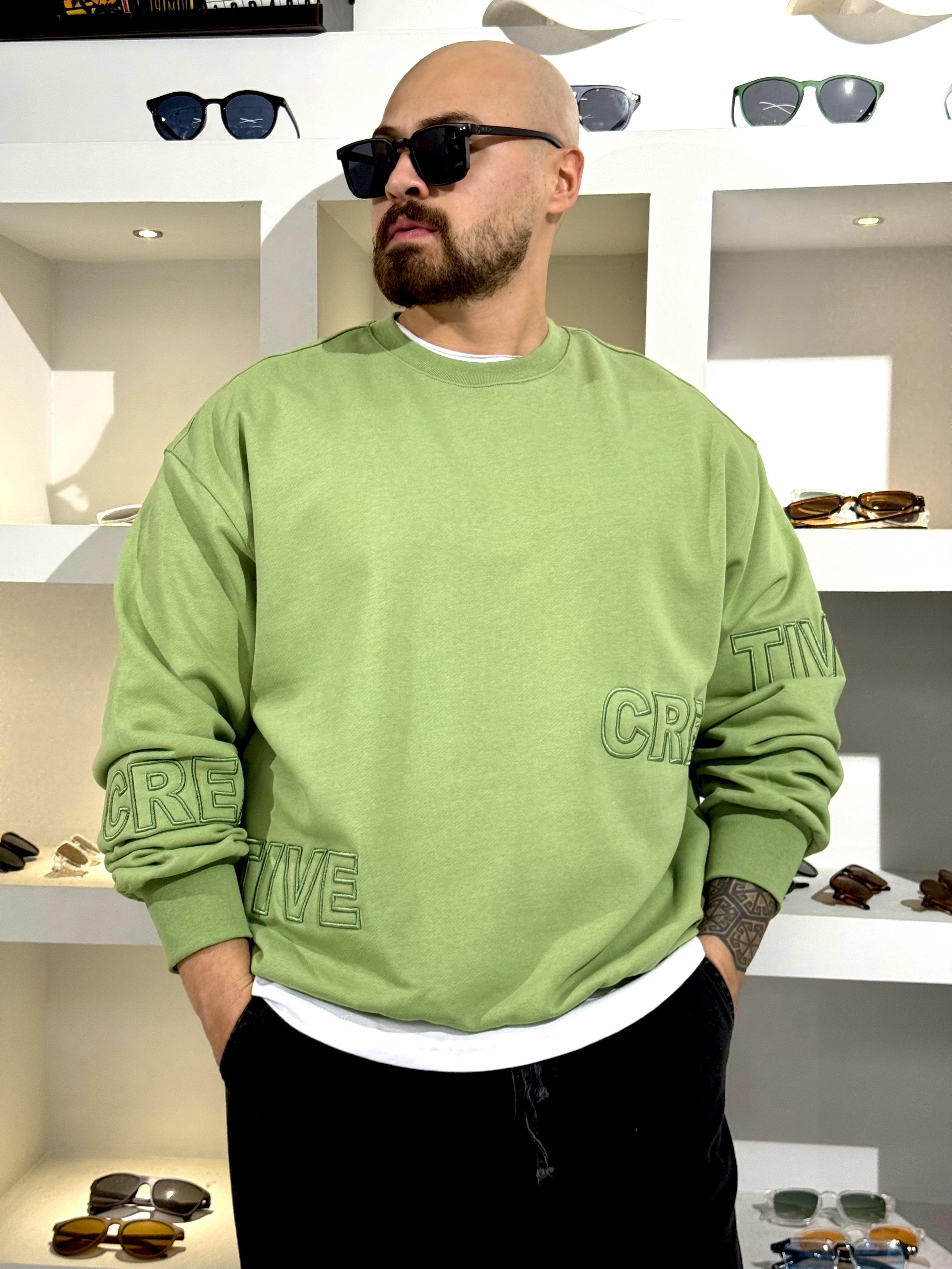 Üç İplik Kampanyalı Sweatshirt (SVTY68)