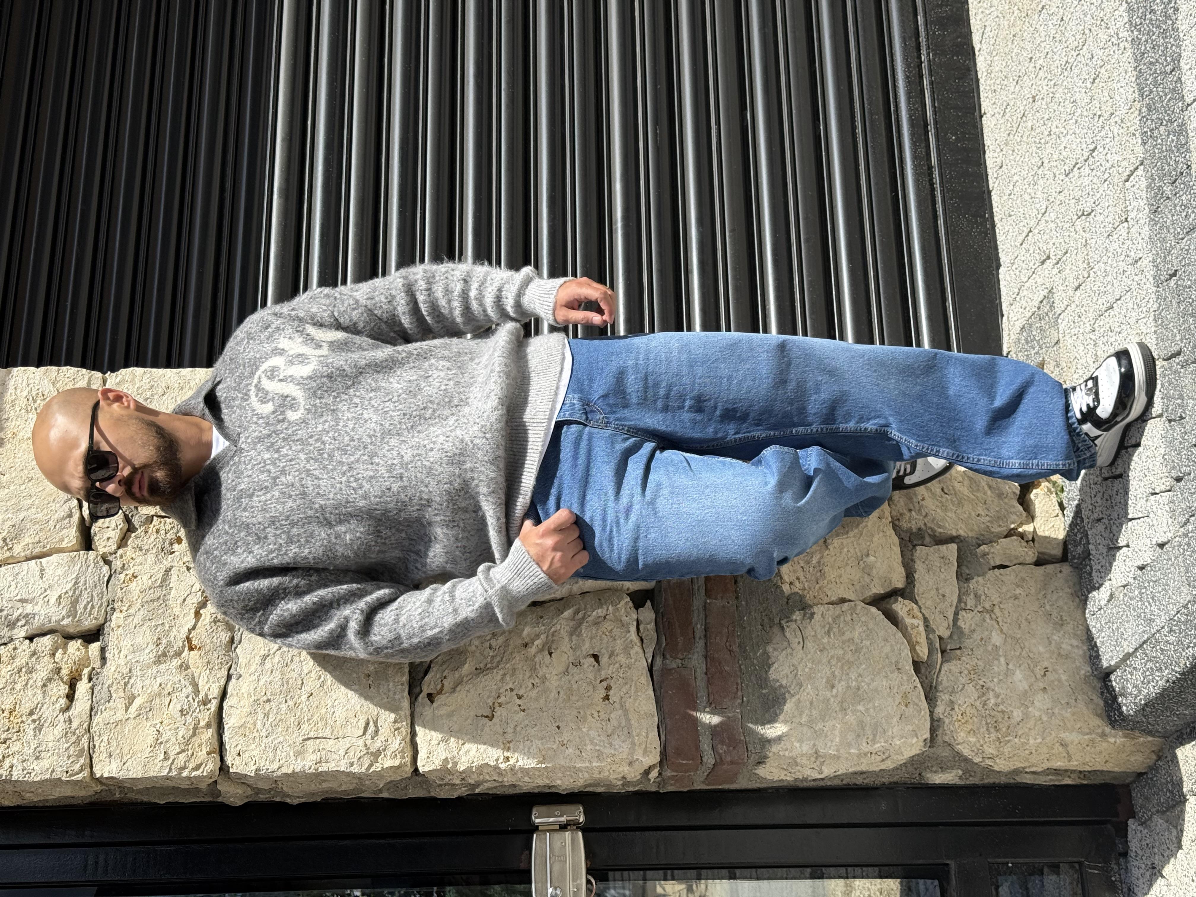 Yaka Detaylı Oversize Kazak (SVTG50)