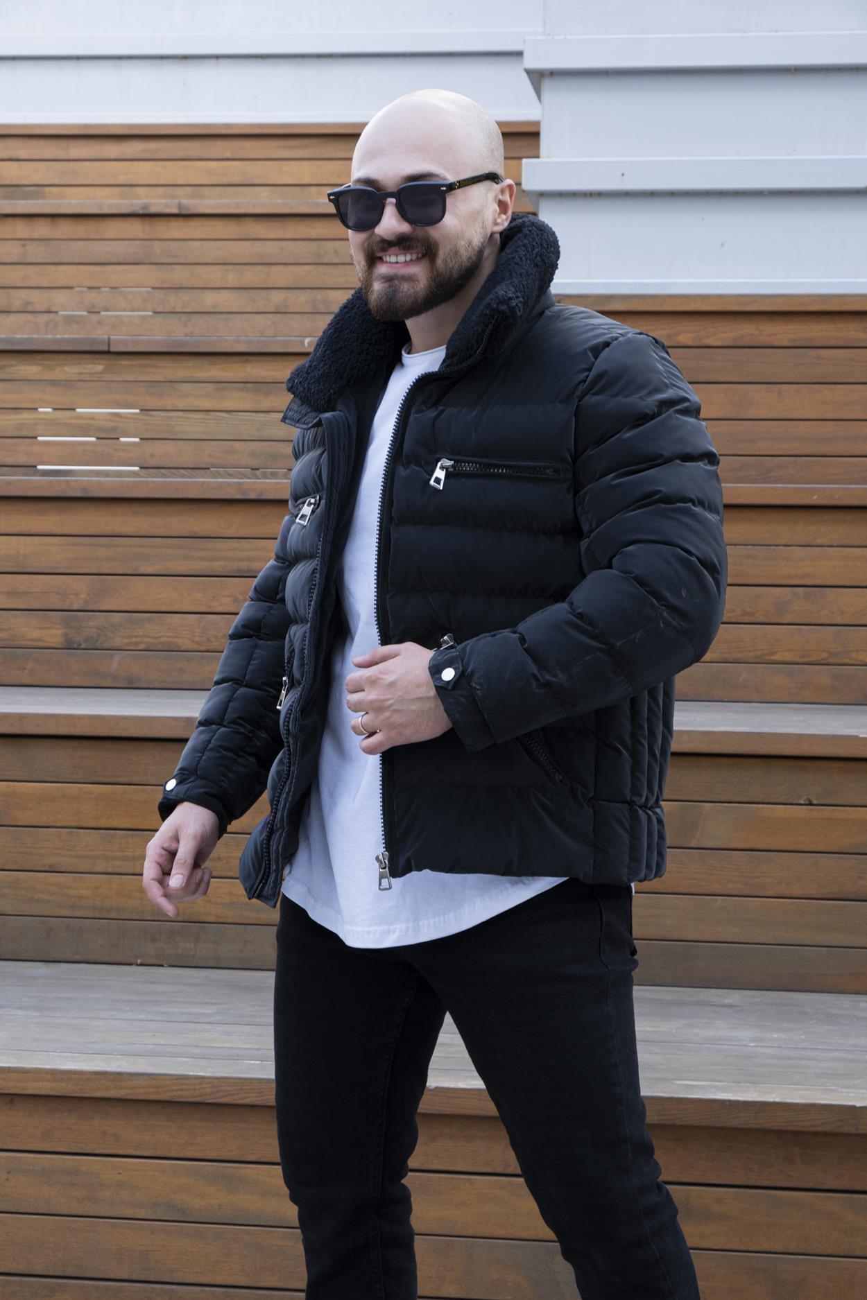 Yaka Kürklü Şİşme Mont (MTS12)