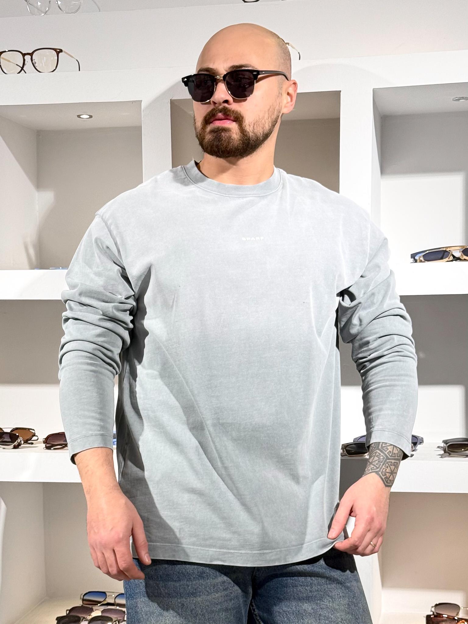Yıkamalı Rahat Kalıp Sweatshirt (SVTG87)