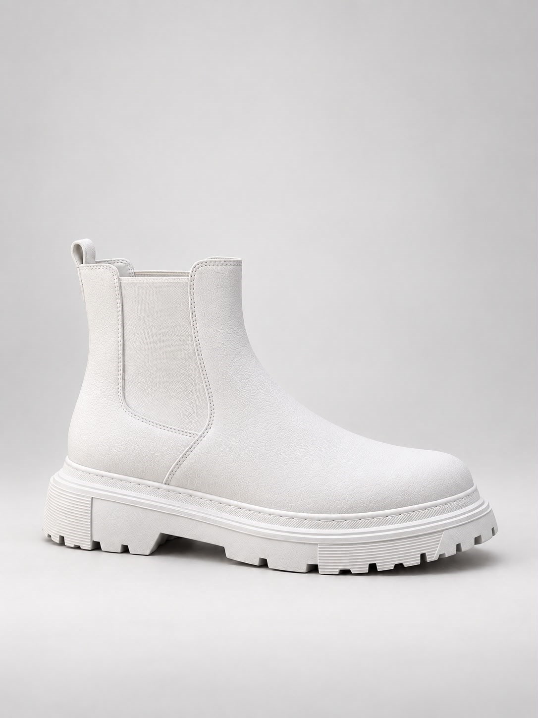 Yüksek Taban (5 Cm) Yanı Lastikli Chelsea Bot (AYKB23)