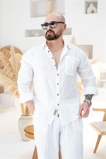 %100 Pamuk Keten Alt Üst Takım (TKB38) (ÖN SİPARİŞ 20.05)