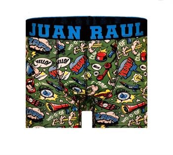 %100 Pamuk/Likra Kumaş Desenli Boxer