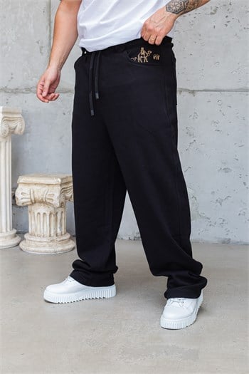 Arka Kısmı Nakış Detaylı Baggy Kalıp Esofman (JGS73)