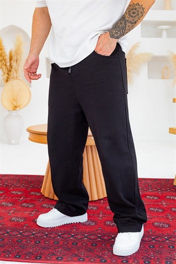 Arka Kısmı Nakış Detaylı Baggy Kalıp Esofman (JGS70)