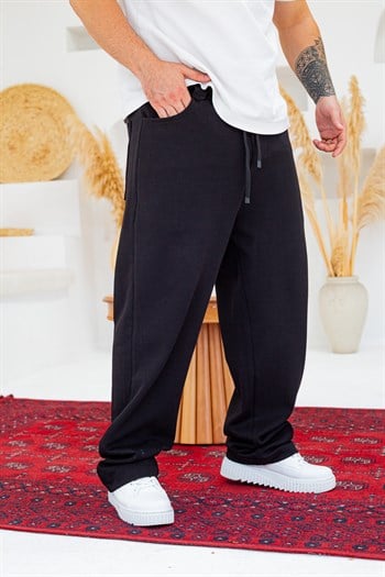 Arka Kısmı Nakış Detaylı Baggy Kalıp Esofman (JGS71)