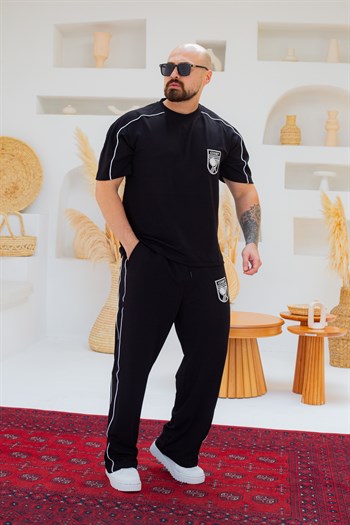 Arma Detaylı Biyeli Oversize Alt/Üst Takım (TKS57)