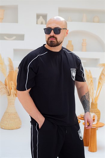 Arma Detaylı Biyeli Oversize Alt/Üst Takım (TKS57)