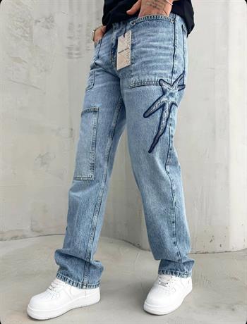 Baggy Kalıp Yıldız Jean (KO47)