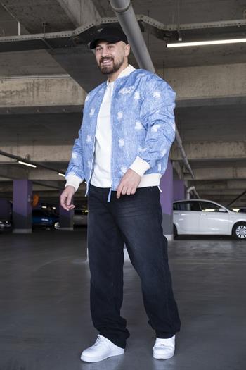 Baskı Detaylı Şişme Mont (MTM03)