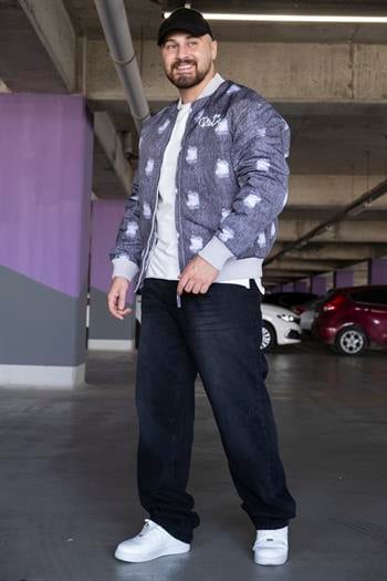 Baskı Detaylı Şişme Mont (MTS03)