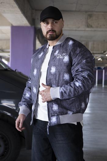 Baskı Detaylı Şişme Mont (MTS03)