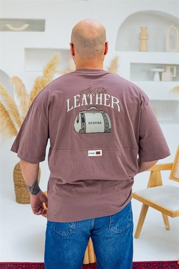 Baskı Nakış Detaylı Oversize T-Shirt (TSKA96)
