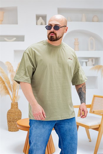 Baskı Nakış Detaylı Oversize T-Shirt (TSY96)
