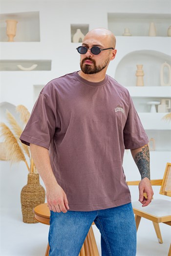 Baskı Nakış Detaylı Oversize T-Shirt (TSKA96)