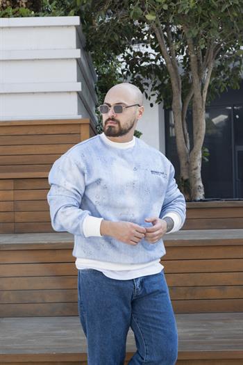 Baskılı Oversize Sweatshirt (SVTM22)