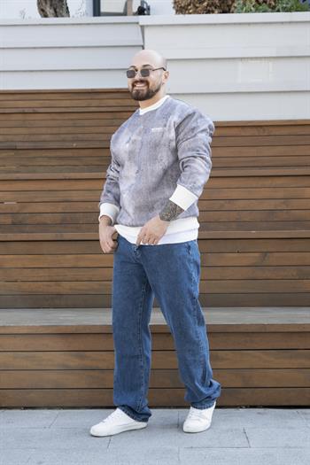 Baskılı Oversize Sweatshirt (SVTS22)