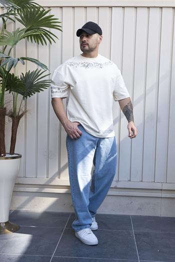 Baskılı Oversize T-Shirt (TSB37)