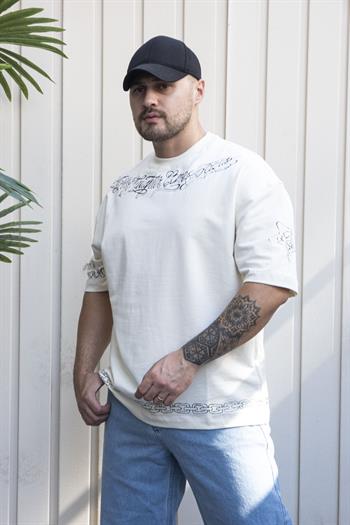 Baskılı Oversize T-Shirt (TSB37)