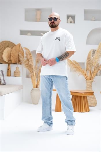Baskılı Oversize T-Shirt (TSB44)