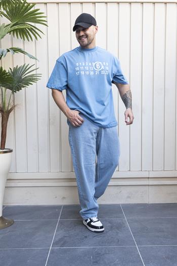 Baskılı Oversize T-Shirt (TSM34)