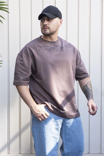 Baskılı Oversize T-Shirt (TSM37)