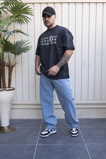 Baskılı Oversize T-Shirt (TSS34)