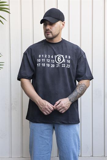 Baskılı Oversize T-Shirt (TSS34)