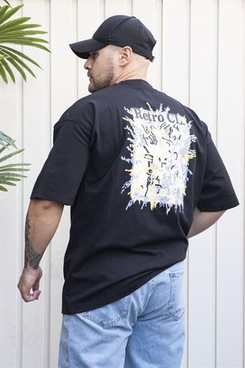 Baskılı Oversize T-Shirt (TSS35)