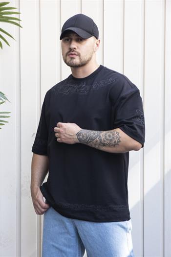 Baskılı Oversize T-Shirt (TSS37)