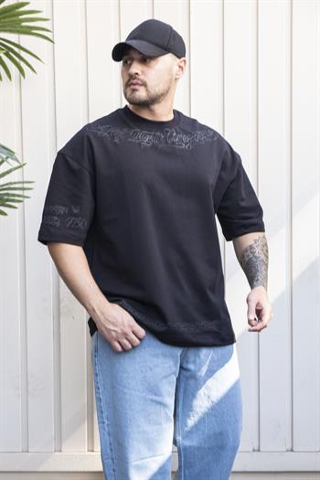 Baskılı Oversize T-Shirt (TSS37)
