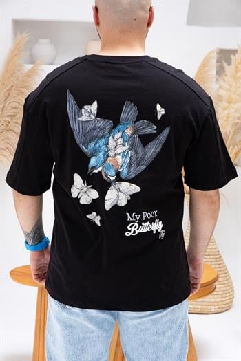 Baskılı Oversize T-Shirt (TSS44)