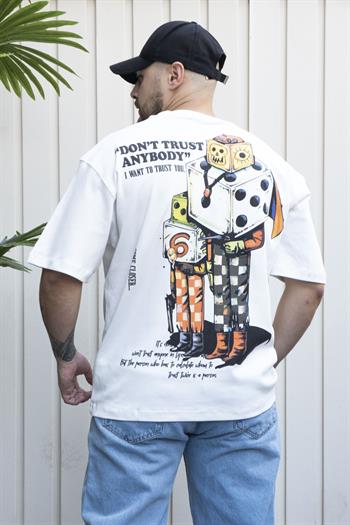 Baskılı Oversize T-Shirt (YTB03)