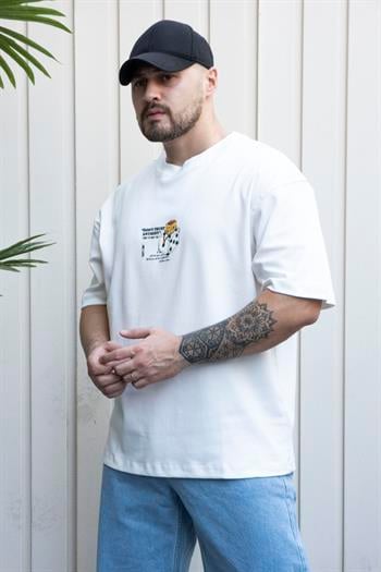 Baskılı Oversize T-Shirt (YTB03)