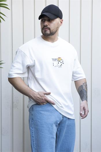 Baskılı Oversize T-Shirt (YTB03)