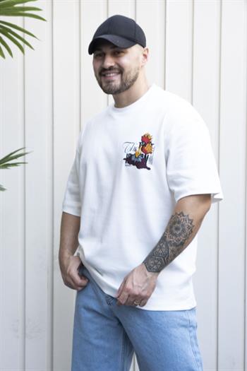 Baskılı Oversize T-Shirt (YTB04)