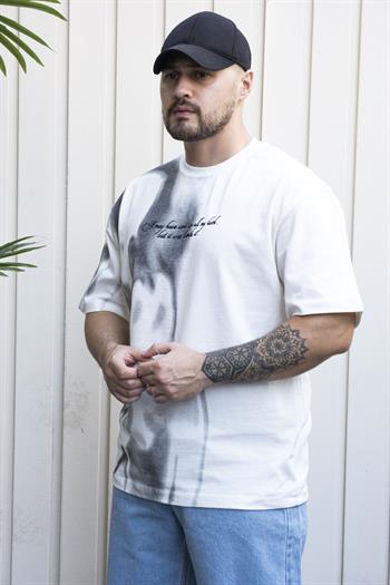 Baskılı Oversize T-Shirt (YTB06)