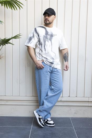 Baskılı Oversize T-Shirt (YTB06)