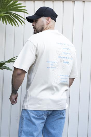 Baskılı Oversize T-Shirt (YTK01)